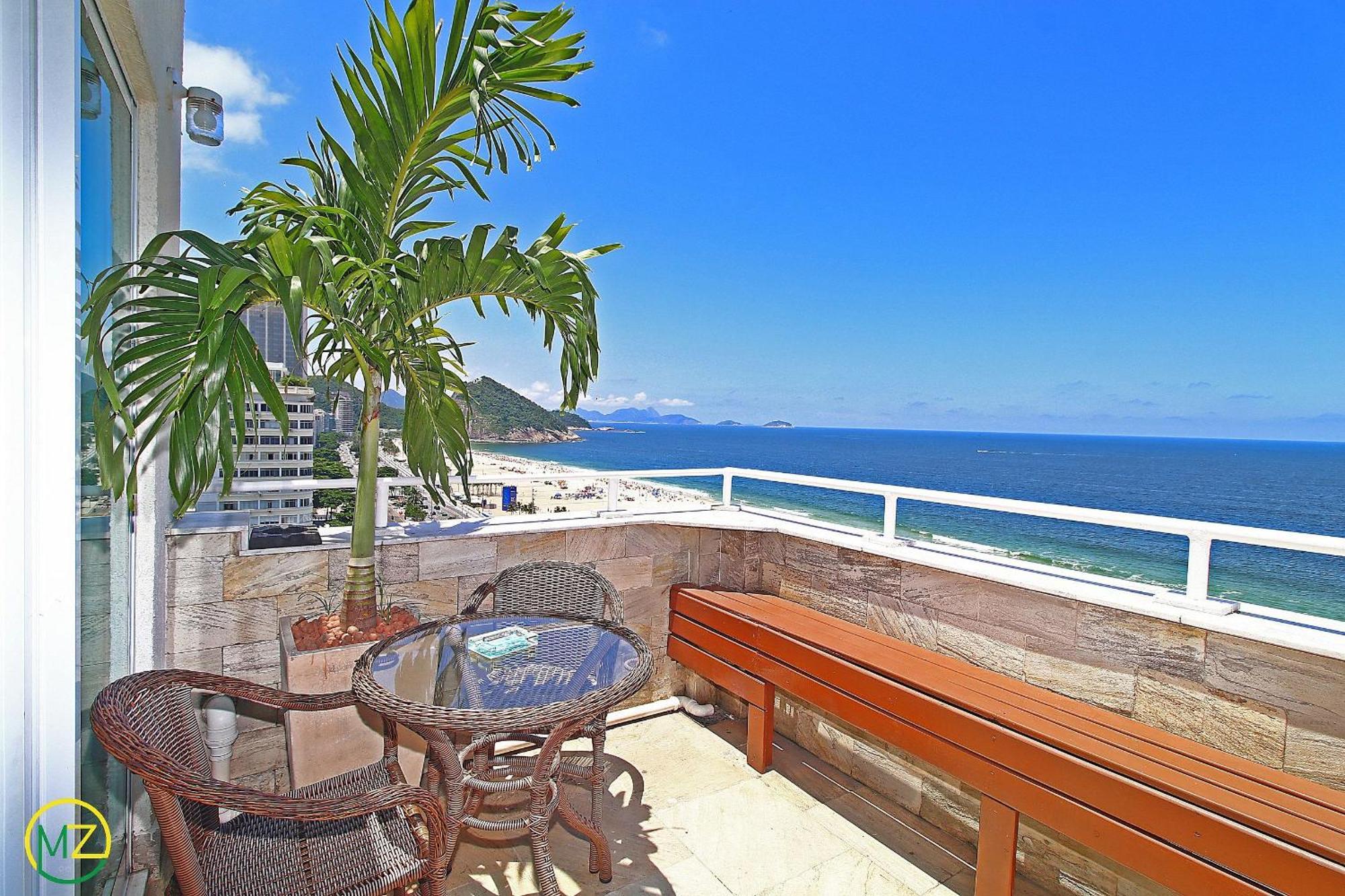 Incrivel Cobertura Frente Mar Com Terraço Em Copacabana! Appartement *