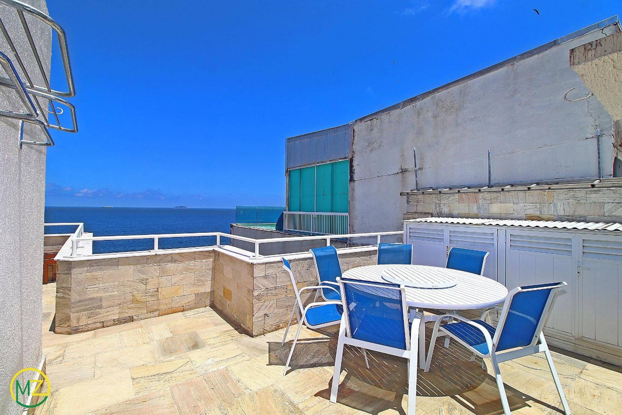 Appartement Incrivel Cobertura Frente Mar Com Terraço Em Copacabana! Rio de Janeiro