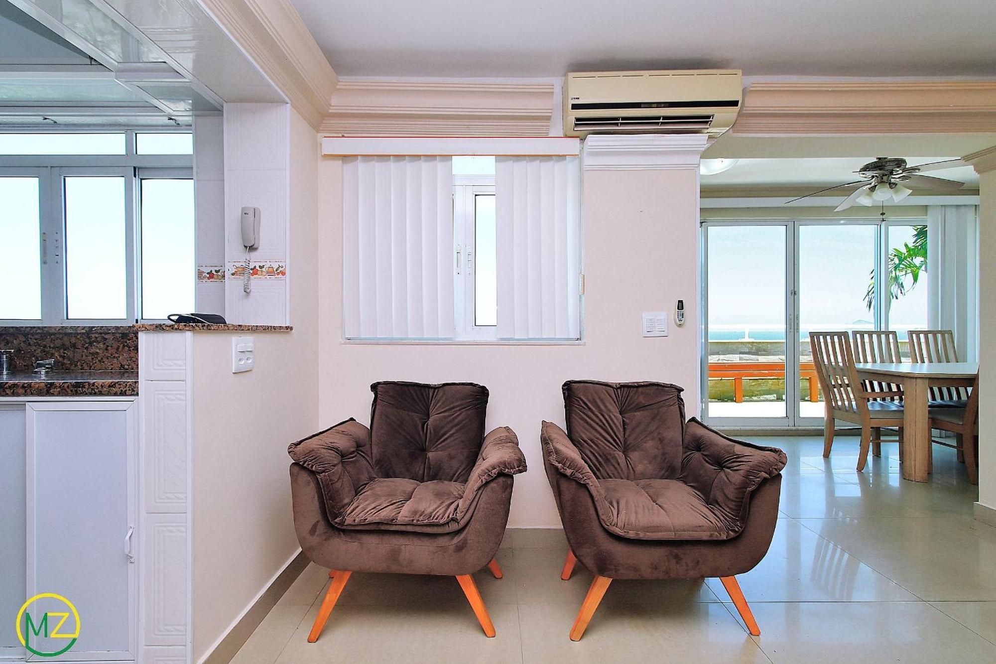 Incrivel Cobertura Frente Mar Com Terraço Em Copacabana!