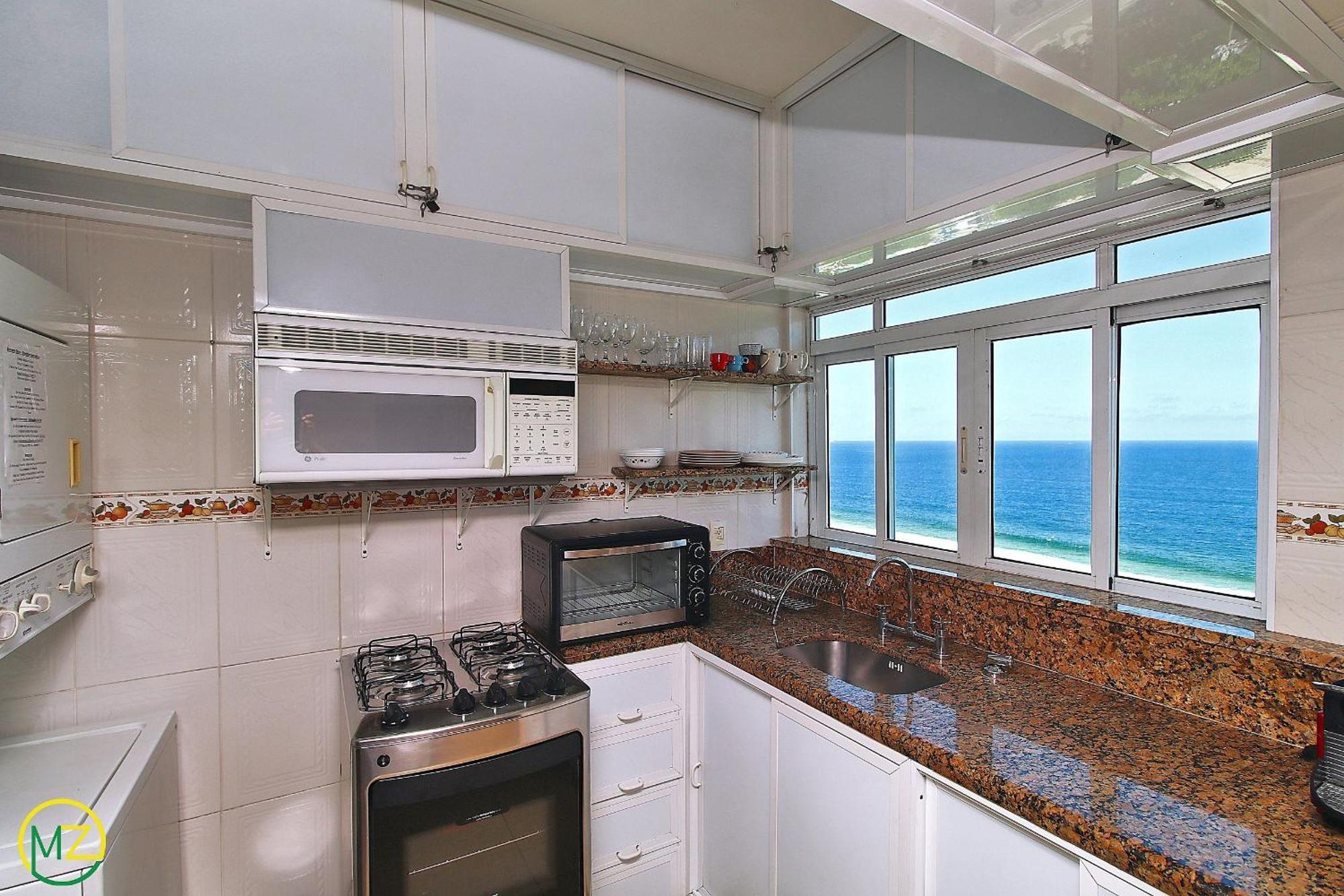 Appartement Incrivel Cobertura Frente Mar Com Terraço Em Copacabana! *