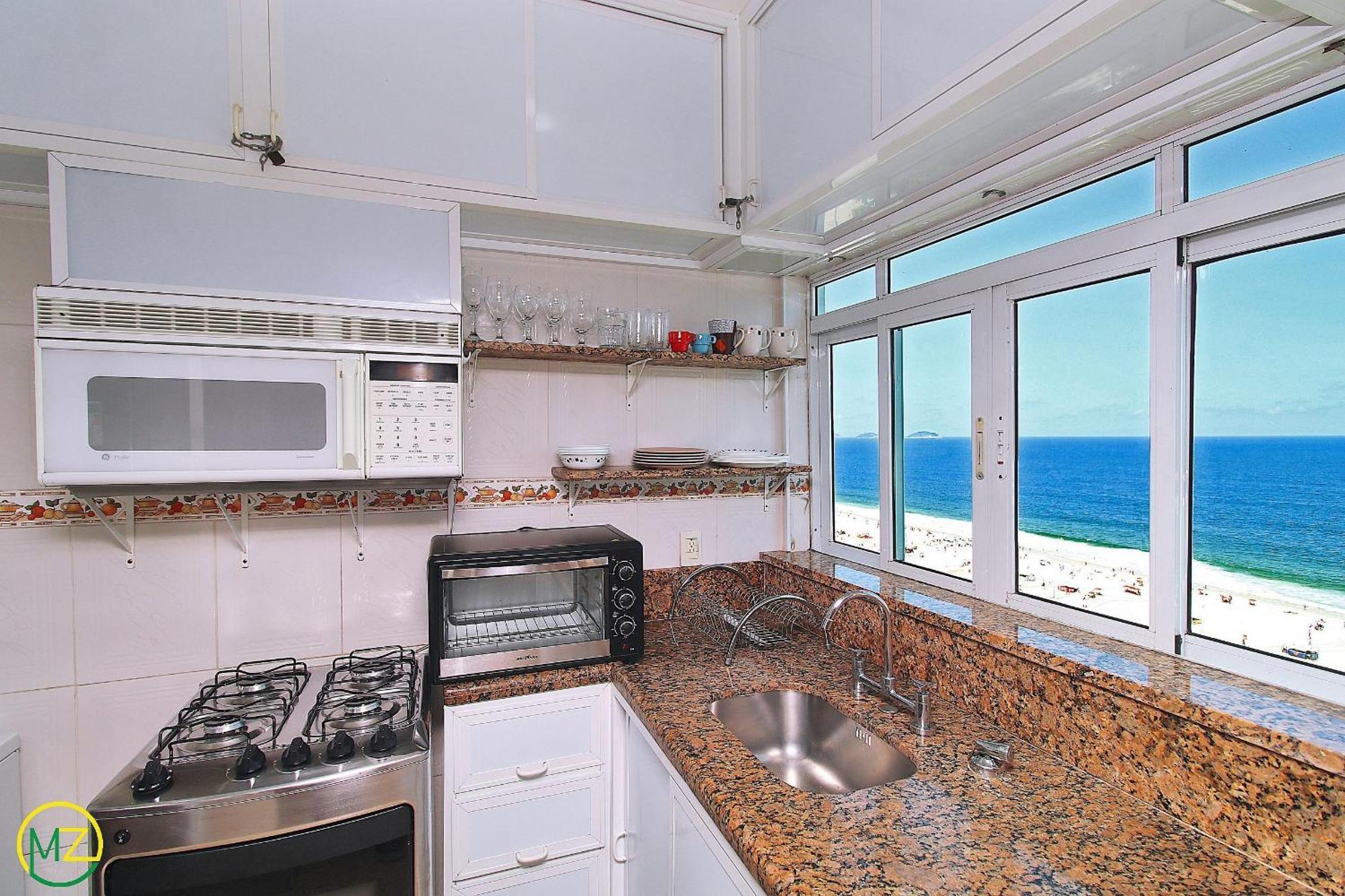 Incrivel Cobertura Frente Mar Com Terraço Em Copacabana! Appartement *